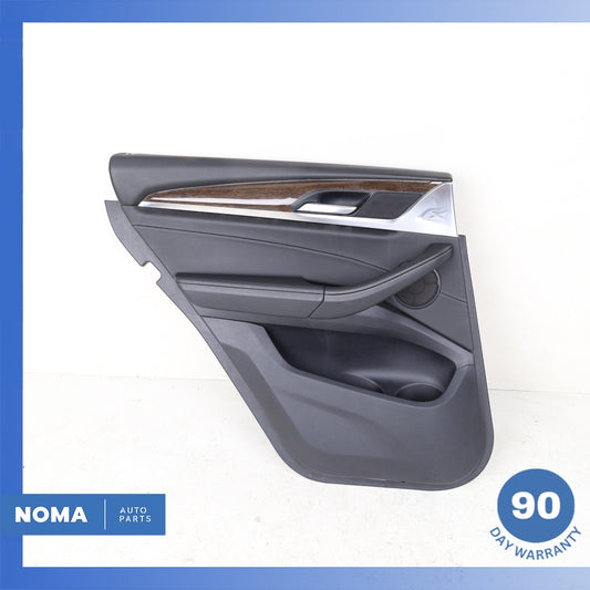 19-21 BMW G02 X4 Rear Left Driver Door Panel Cover Trim Black OEM - photo 1