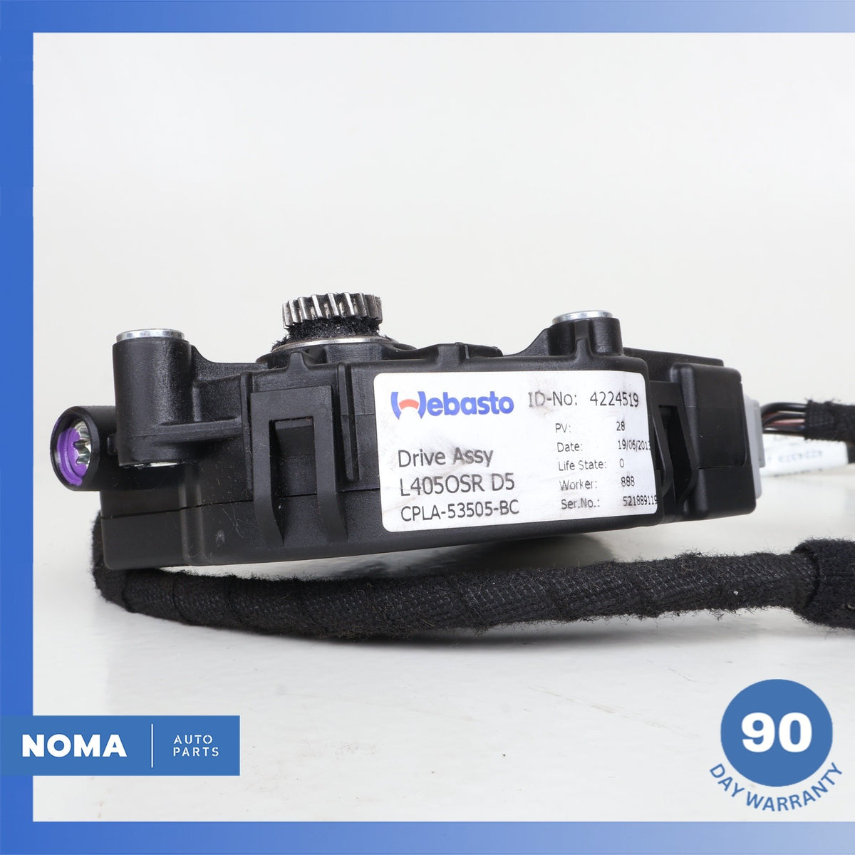 13-22 LR Range Rover Sport L494 Panoramic Sun Moon Roof Motor Set OEM - photo 2