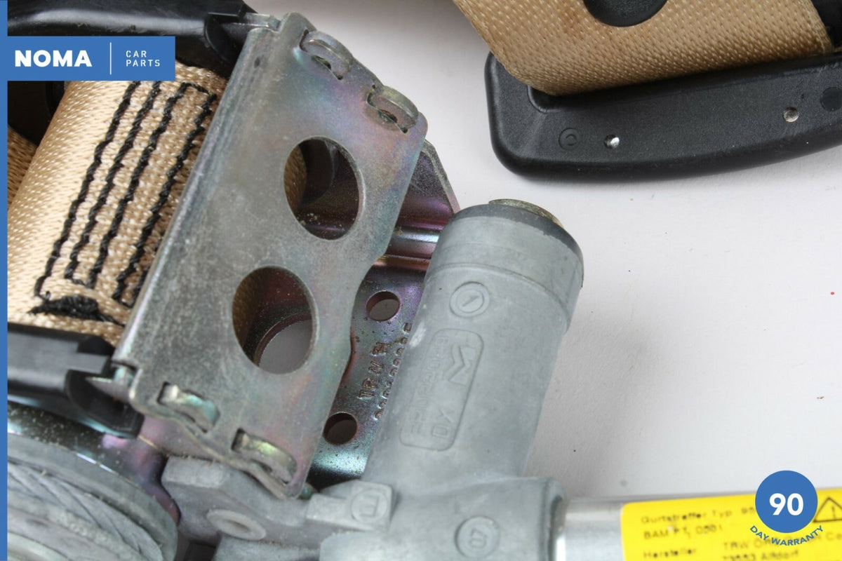 07-08 BMW 750Li E65 E66 Rear Right or Left Side Seat Belt Retractor Beige OEM - photo 4