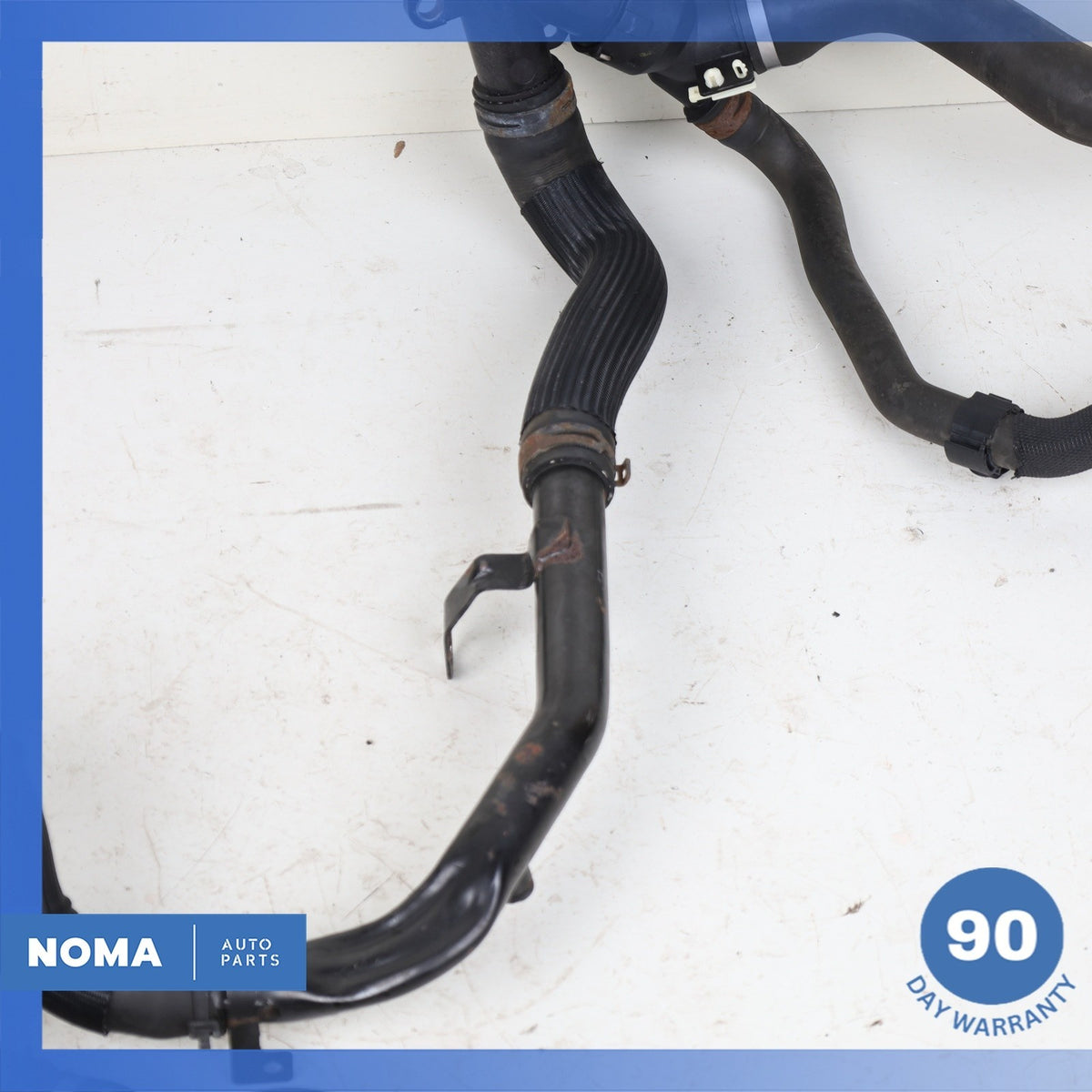 17-19 Jaguar X760 XE 2.0L Diesel Engine Radiator Thermostat Coolant Hose Set OEM - photo 5
