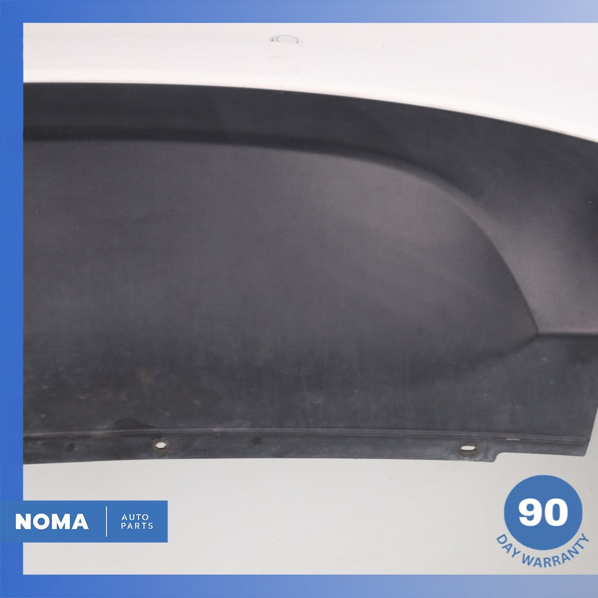 12-15 Jaguar X250 XF Base Rear Bumper Cover Assembly w/Park Assist White OEM - photo 13