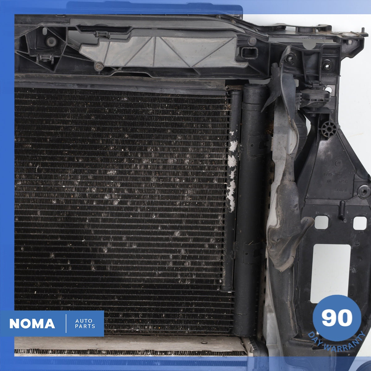 15-18 Audi 8U Q3 Engine Motor Radiator Support Frame Assembly w/ Fan OEM - photo 3