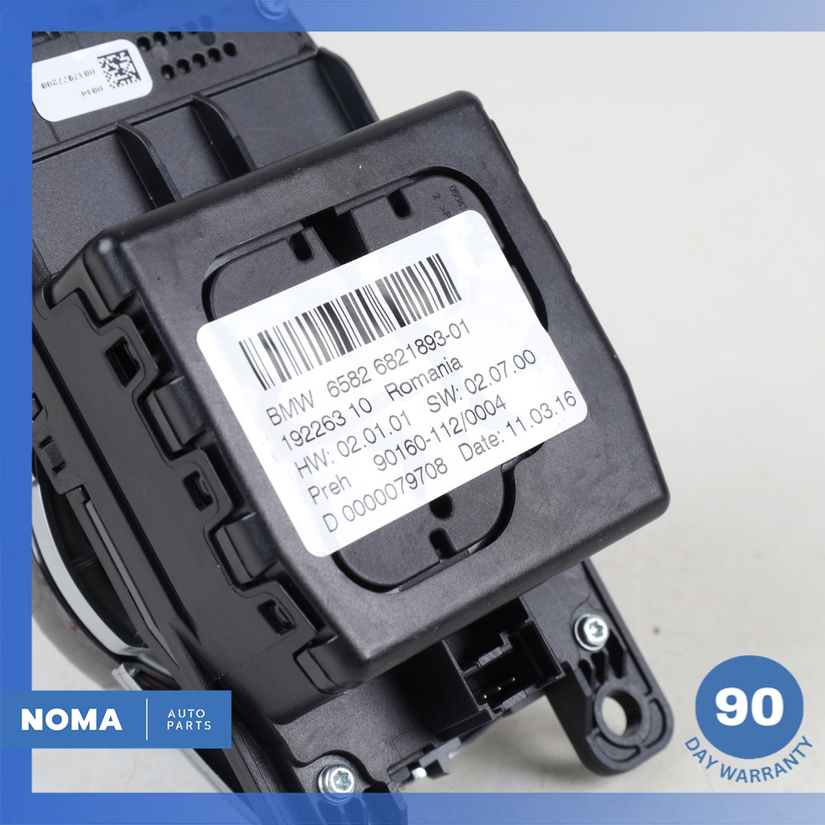 16-19 BMW G12 740Li Center Console Multi Function Switch Control 6821893 OEM 76k - photo 11