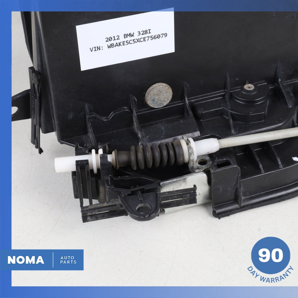 BMW E92 328i 325i 335i Front Left Door Lock Actuator w/ Handle Black OEM 75k - photo 14