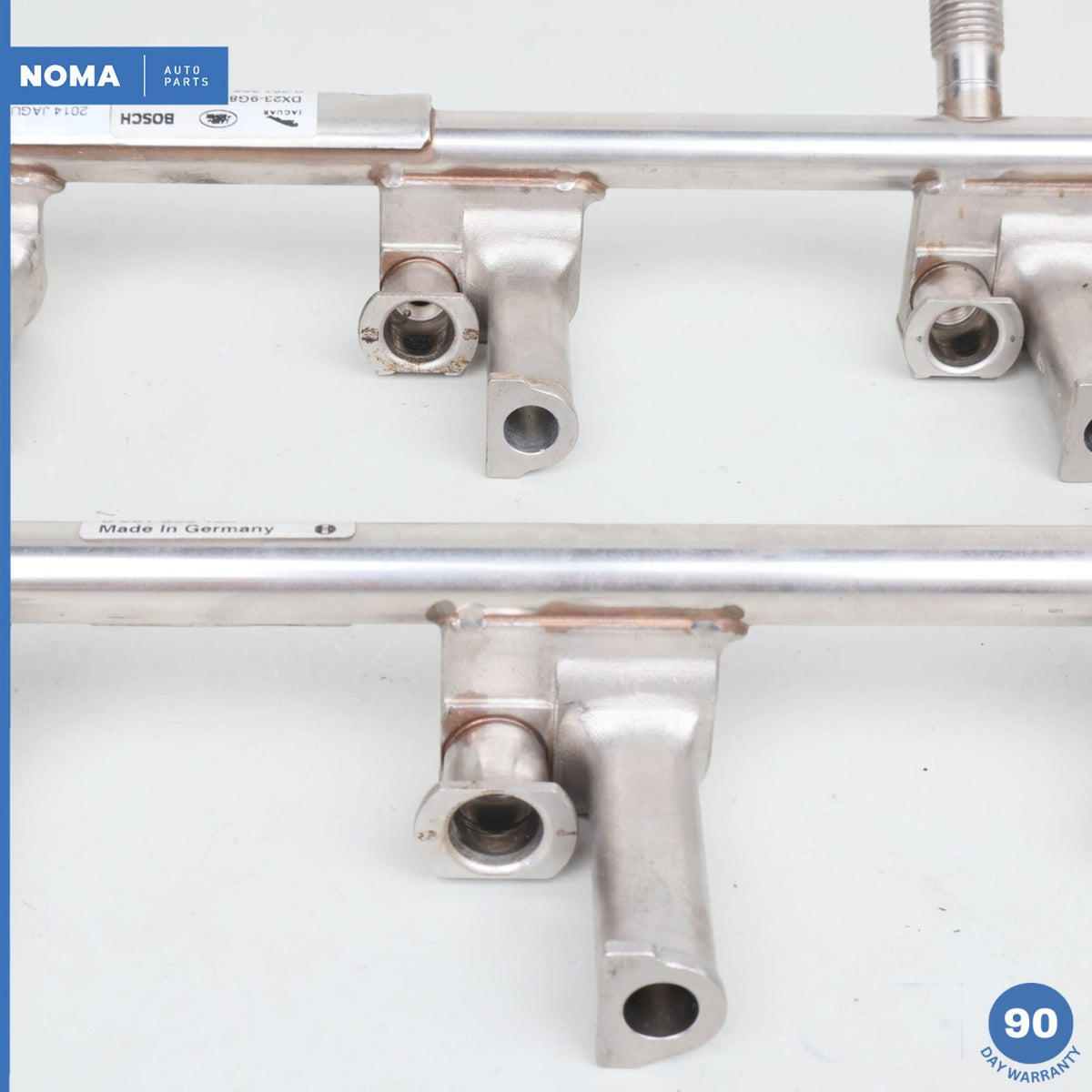 13-21 Jaguar X152 F-Type LR4 3.0 AJ126S Engine Fuel Injection Rail Set OEM 68k - photo 3