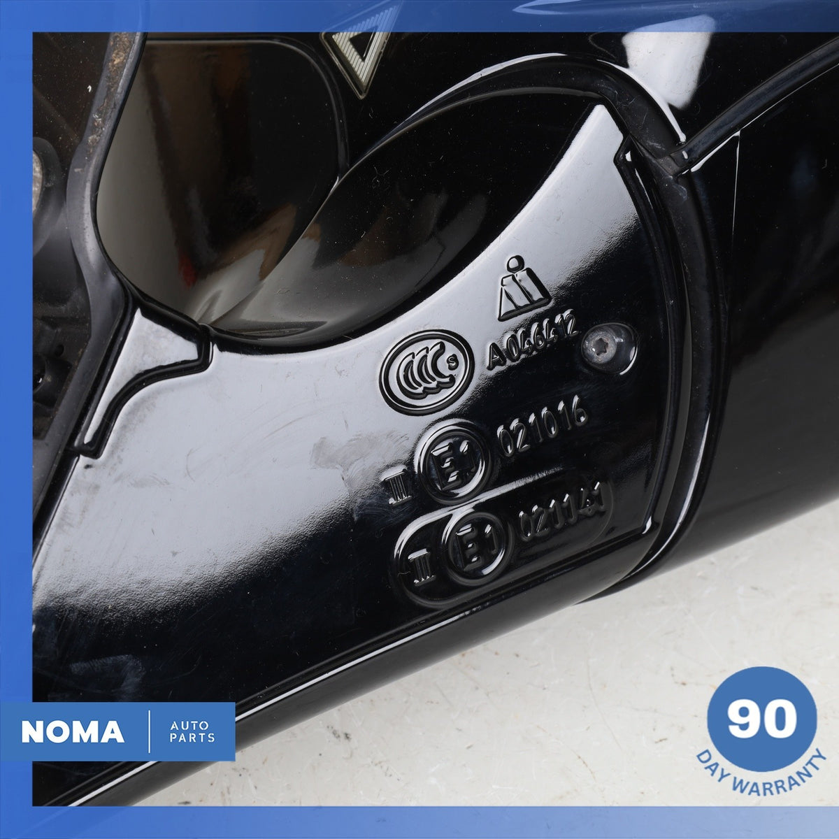 11-13 BMW F10 550i 535i 528i Right Rear View Door Mirror w/ Camera Black OEM - photo 18