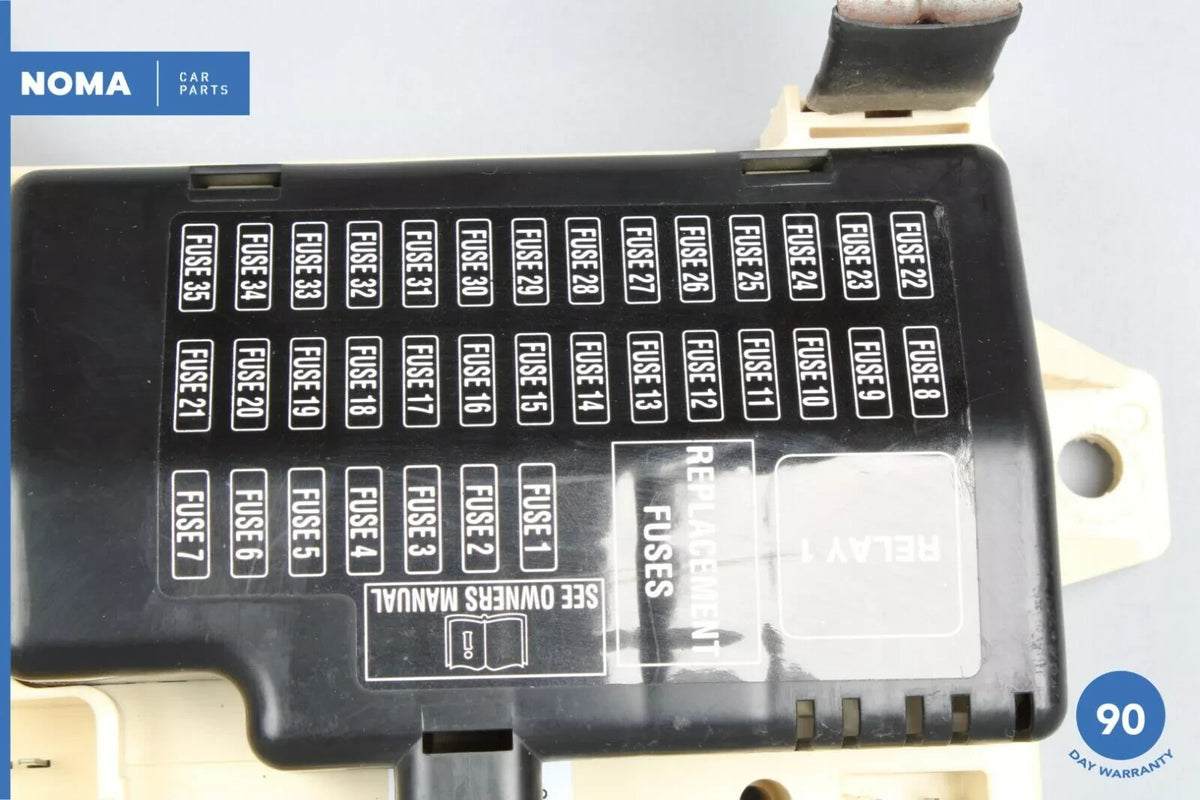 02-08 Jaguar X206 S-Type Cabin Footwell Relay Fusebox Fuse Box 1R8T14A067AB OEM - photo 6