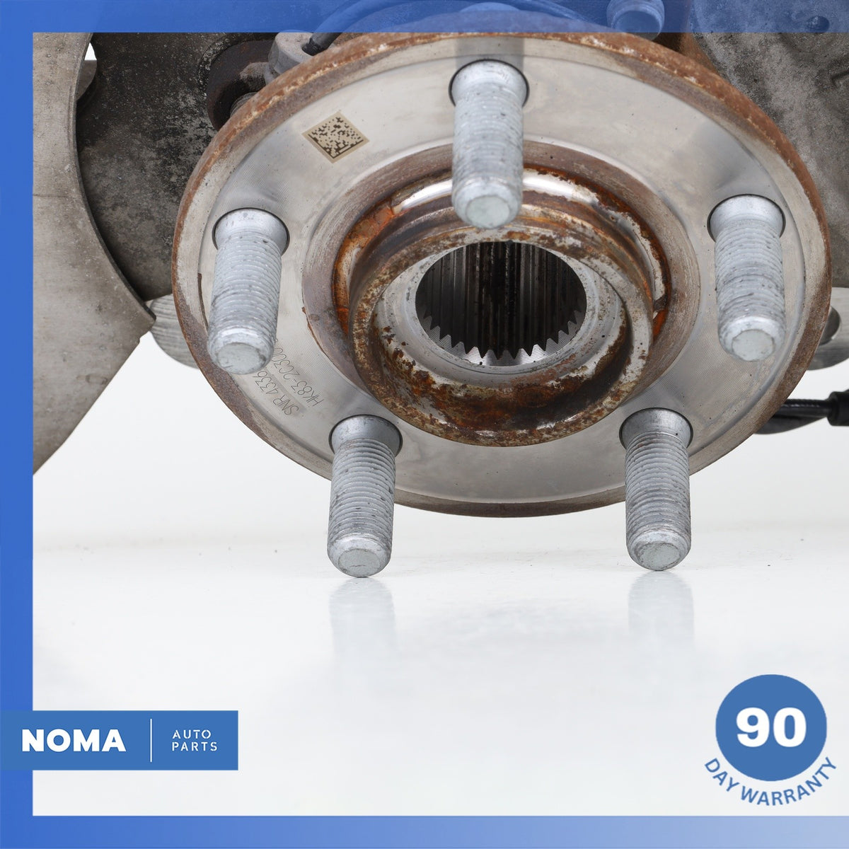 17-21 LR Range Rover L560 Velar Front Left Spindle Knuckle Hub w/ Shield OEM - photo 5
