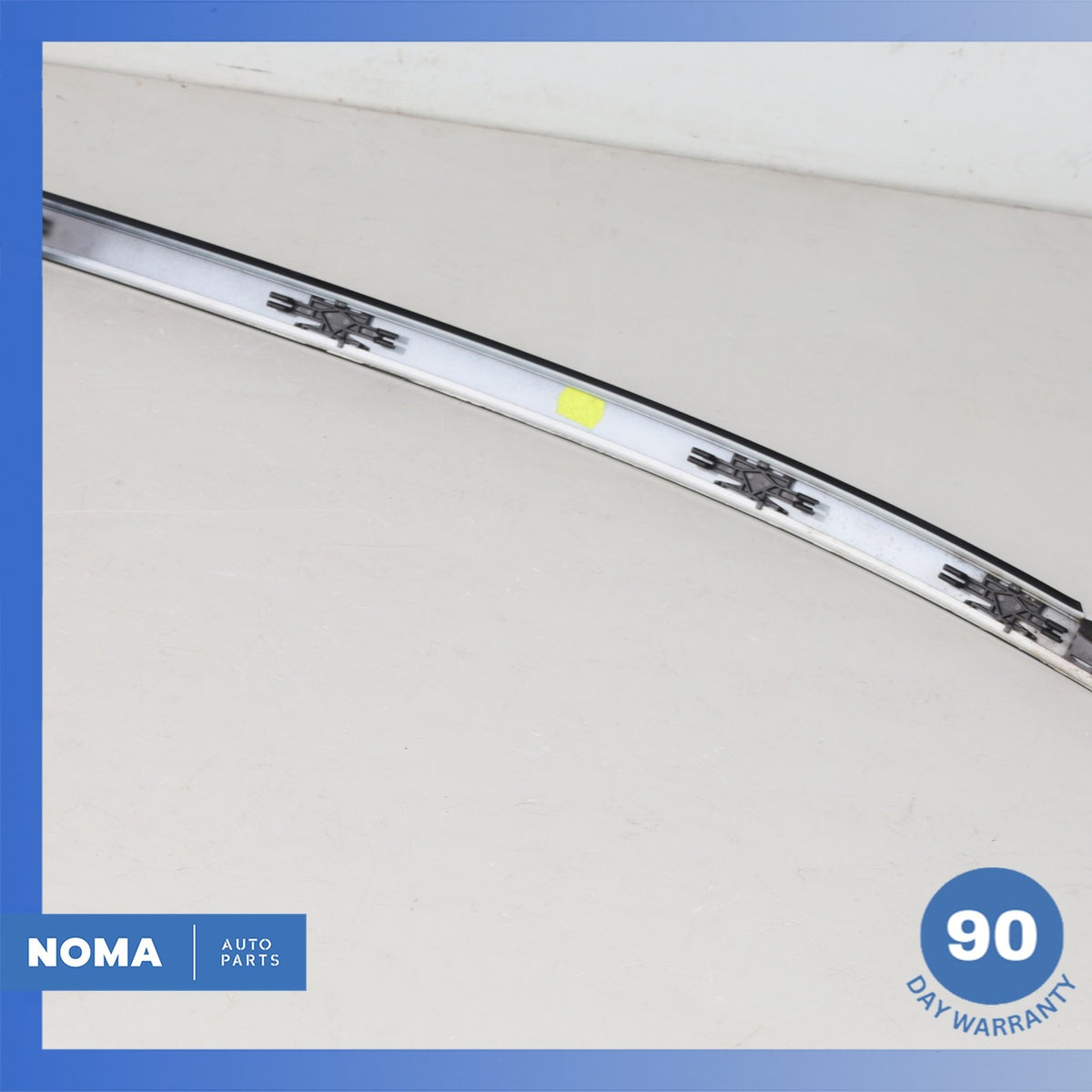 16-22 BMW G12 740i 750i M760i Left Roof Rail Molding White 51137410315 OEM - photo 14