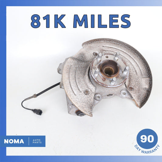 17-21 Jaguar X761 F-Pace Velar Rear Left Spindle Knuckle Hub w/ Shield OEM 81k - photo 1