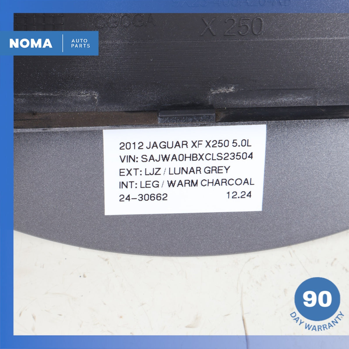 2012 Jaguar X250 XF Exterior Fuel Gas Filler Door Lid OEM - photo 12