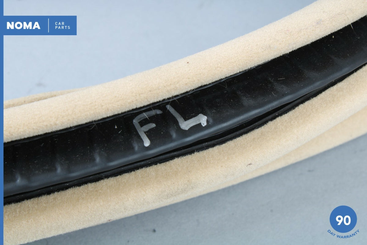 02-08 BMW 750Li E65 E66 Front Left Side Interior Door Weather Strip Seal OEM - photo 3