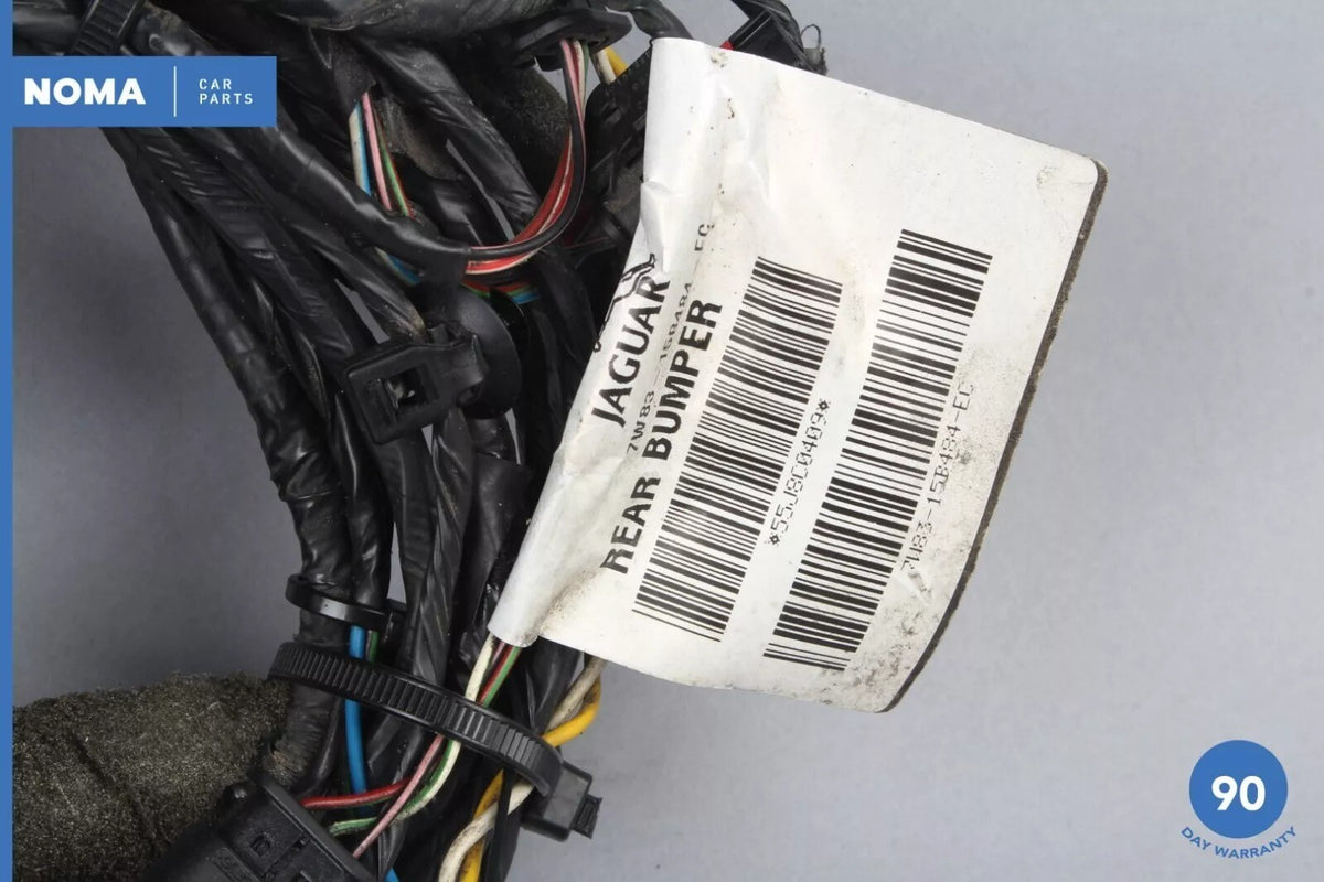 07-09 Jaguar X150 XKR Rear Bumper Wiring Wire Harness 7W8315B484EC OEM - photo 2