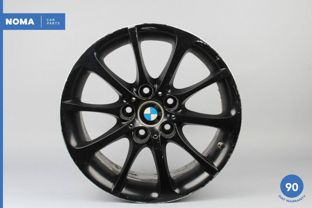 06-08 BMW Z4 E85 E86 8Jx17 R17 10 Spoke Alloy Wheel Rim w/ Logo & Sensor OEM - photo 1