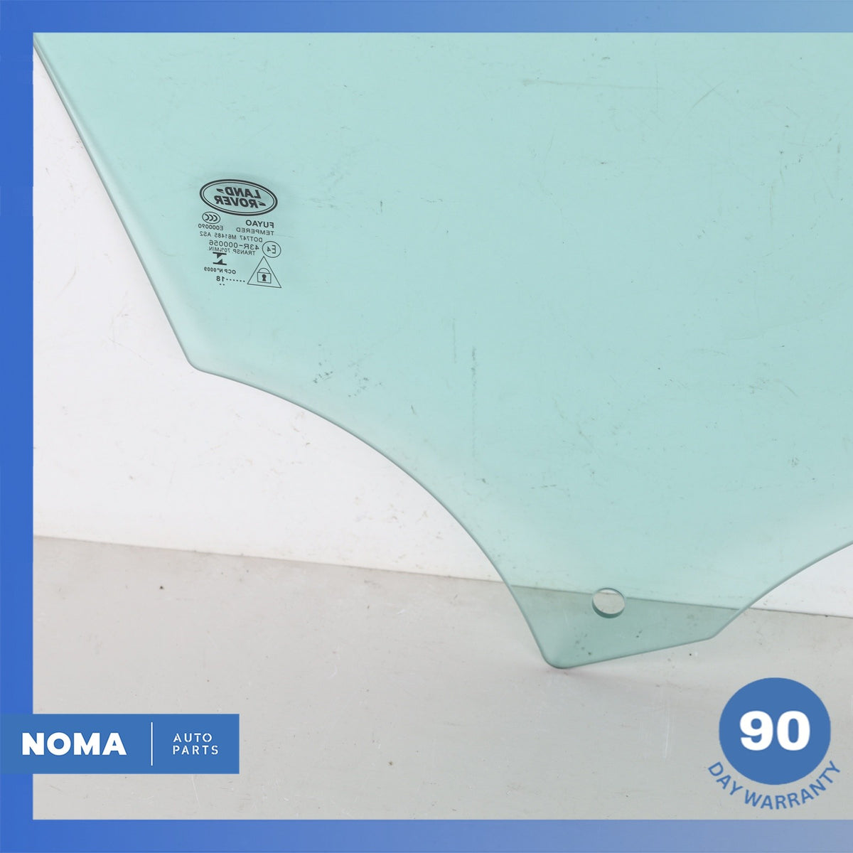 18-23 Range Rover L560 Velar Front Left Driver Side Door Window Glass OEM - photo 11
