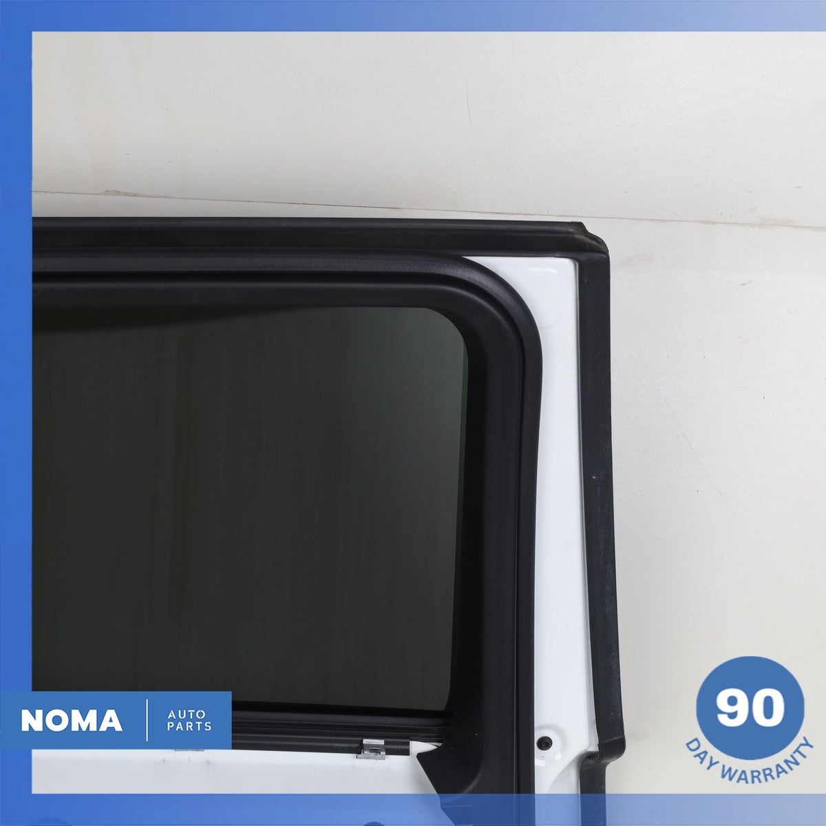 12-19 LR Range Rover Evoque L538 4DR Rear Left Side Door Panel Shell White OEM - photo 11