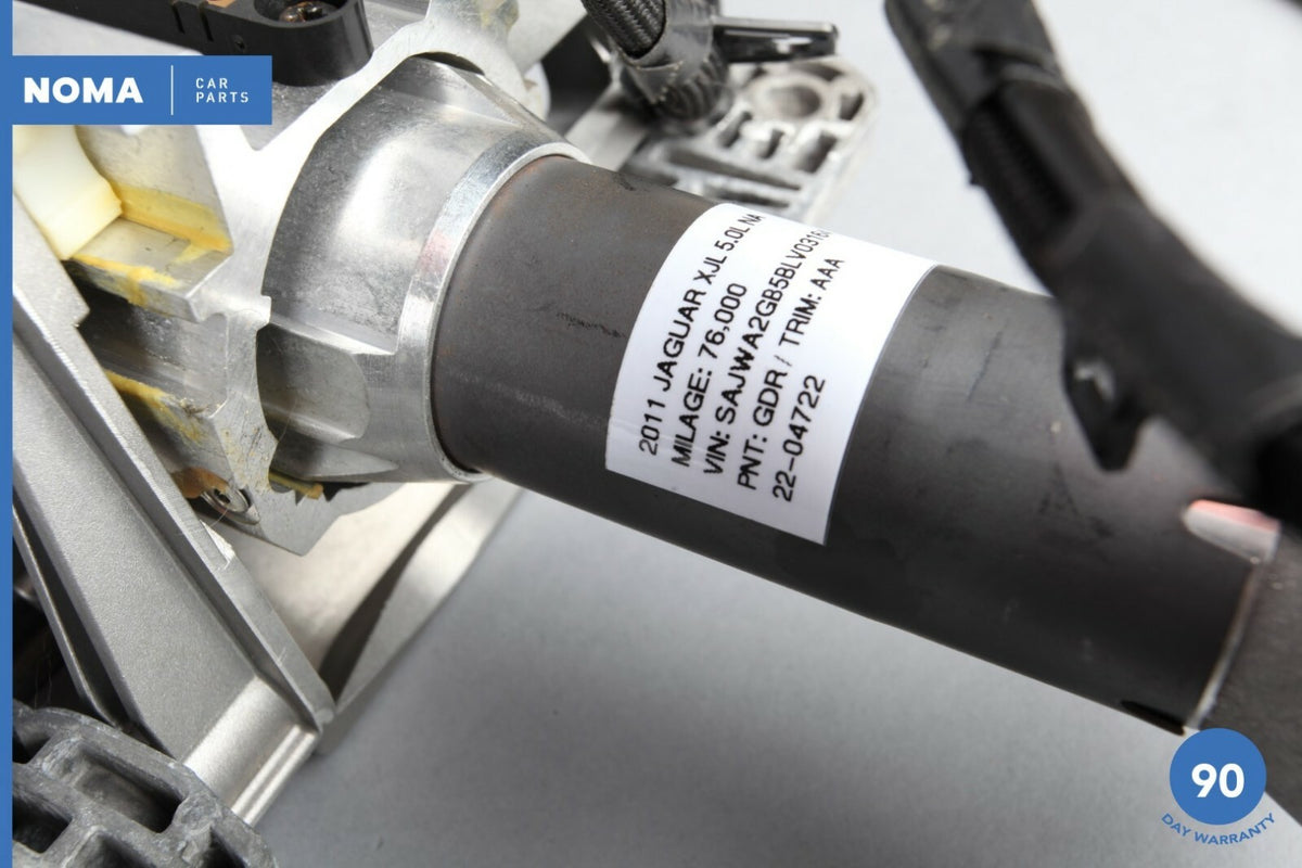 10-11 Jaguar XJ XJL X351 Steering Column w/ Tilt Motor Assembly 2W933C529AM OEM - photo 11
