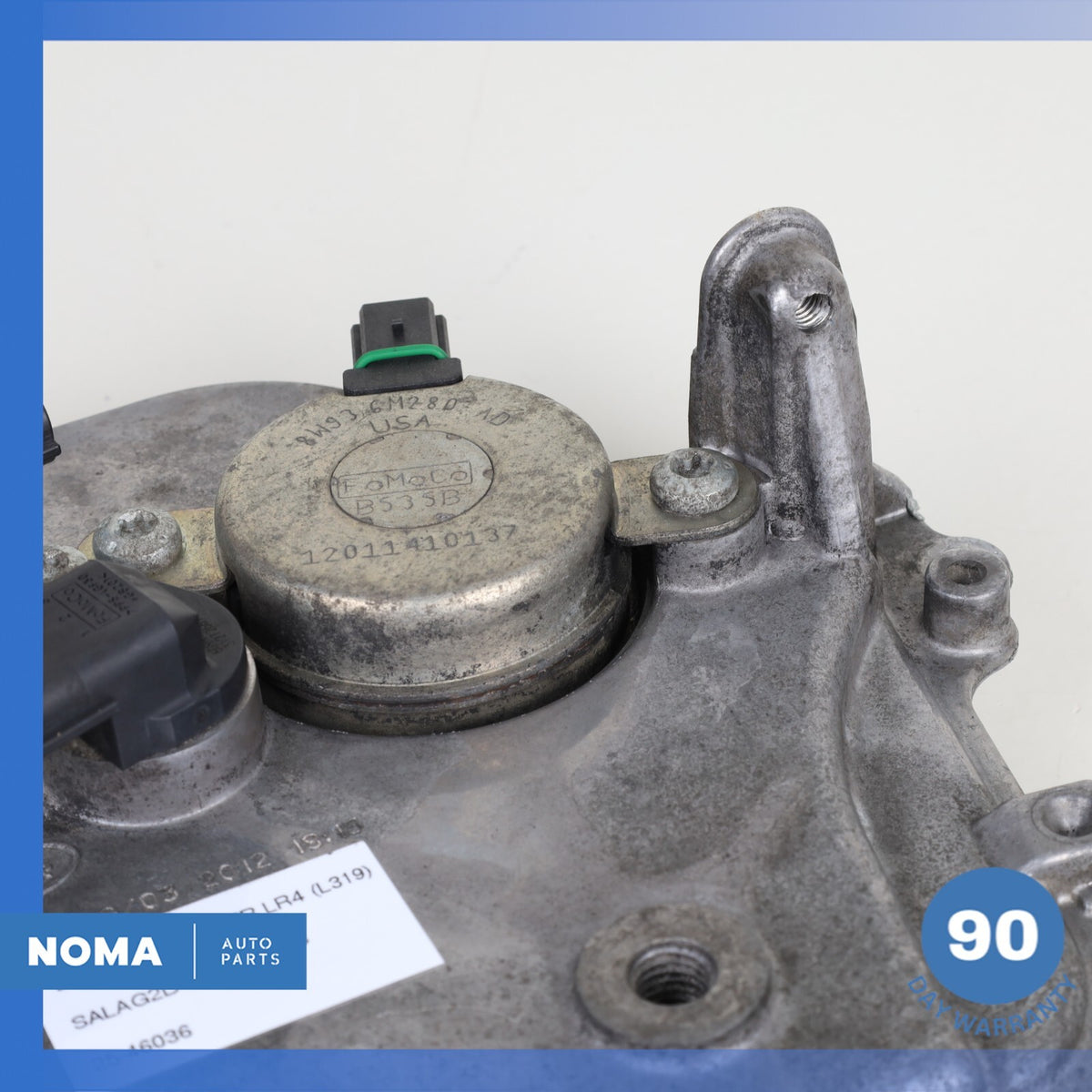 10-23 LR Land Rover L319 LR4 F-Type XJ Left Side Engine Timing Chain Cover OEM - photo 3