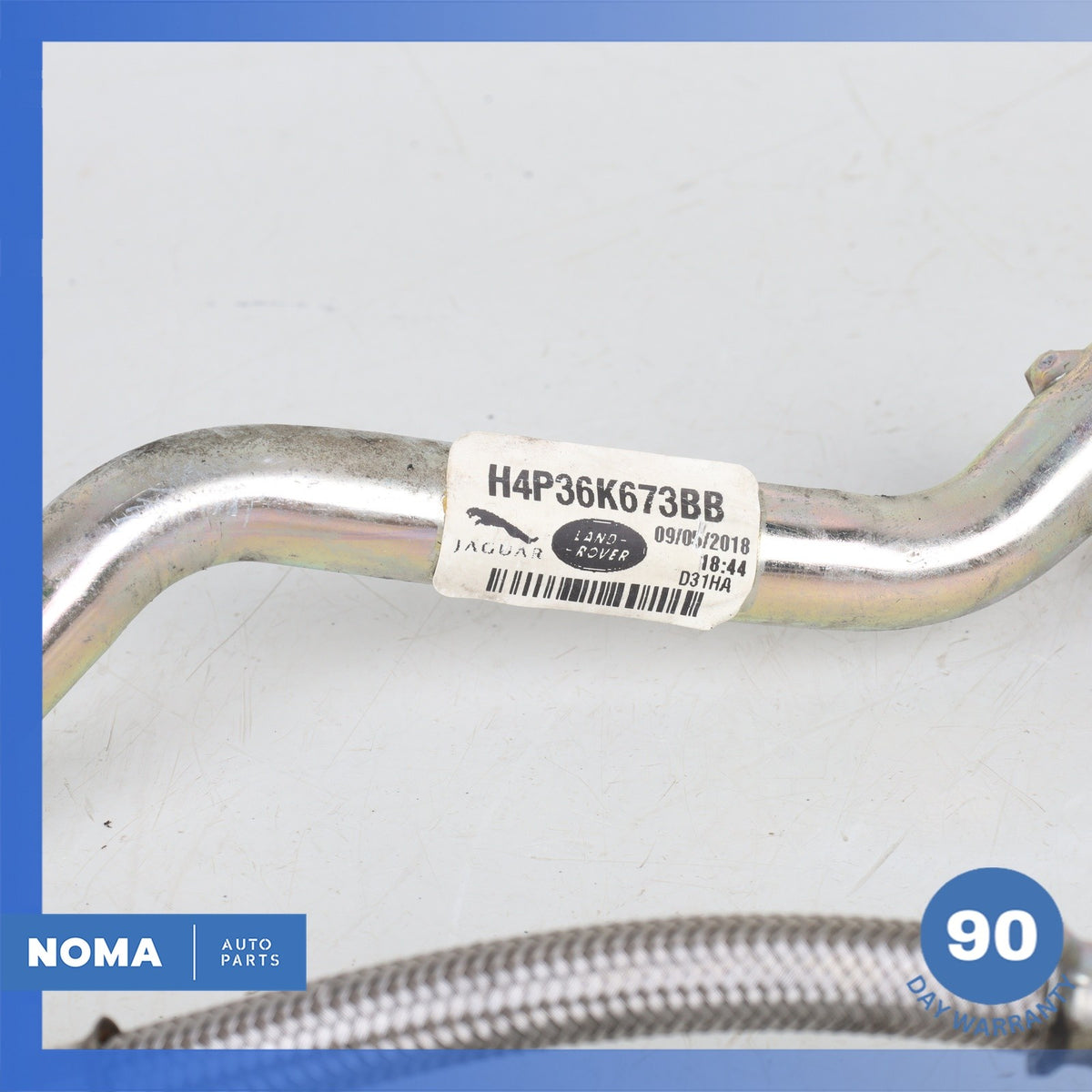 18-23 Range Rover Velar L560 AJ20P4 Turbo Turbocharger Oil Line Set OEM 81k - photo 10