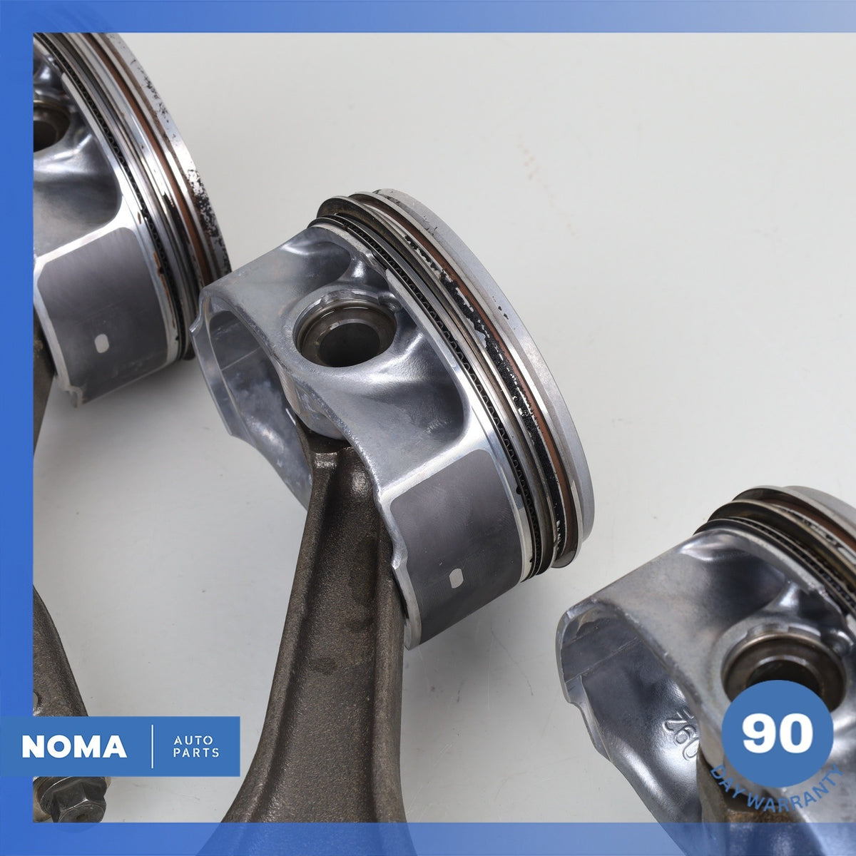 10-23 Range Rover Sport L494 5.0L S/C Engine Piston Connecting Rod Set of 4 OEM - photo 4