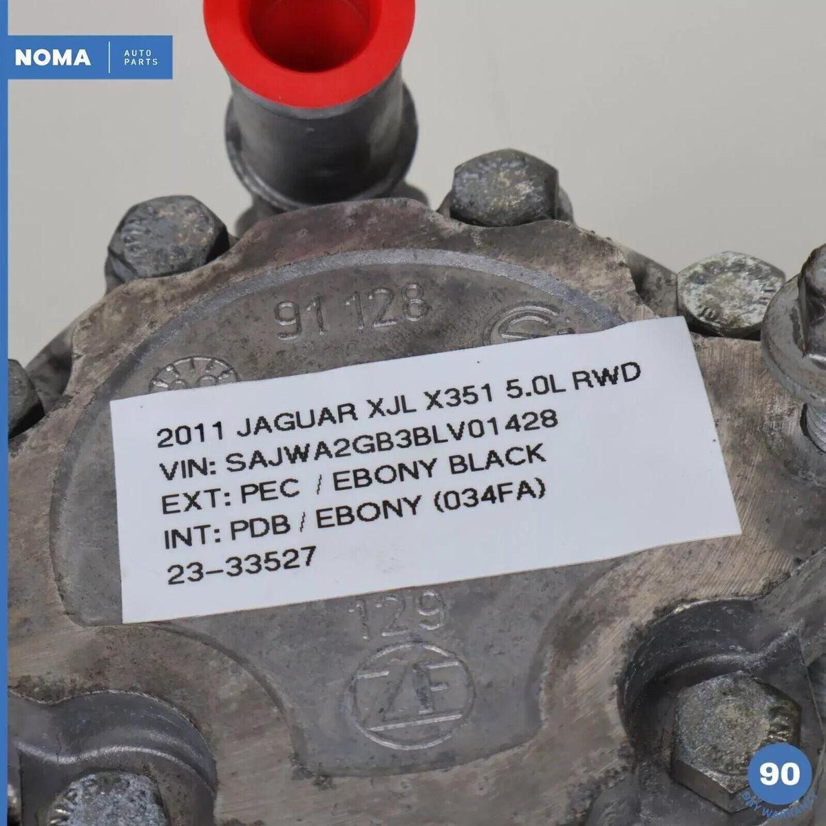 10-19 Jaguar X351 XJL XF 3.0L 5.0L Power Steering Pump Assembly 8W833A674AB OEM - photo 14