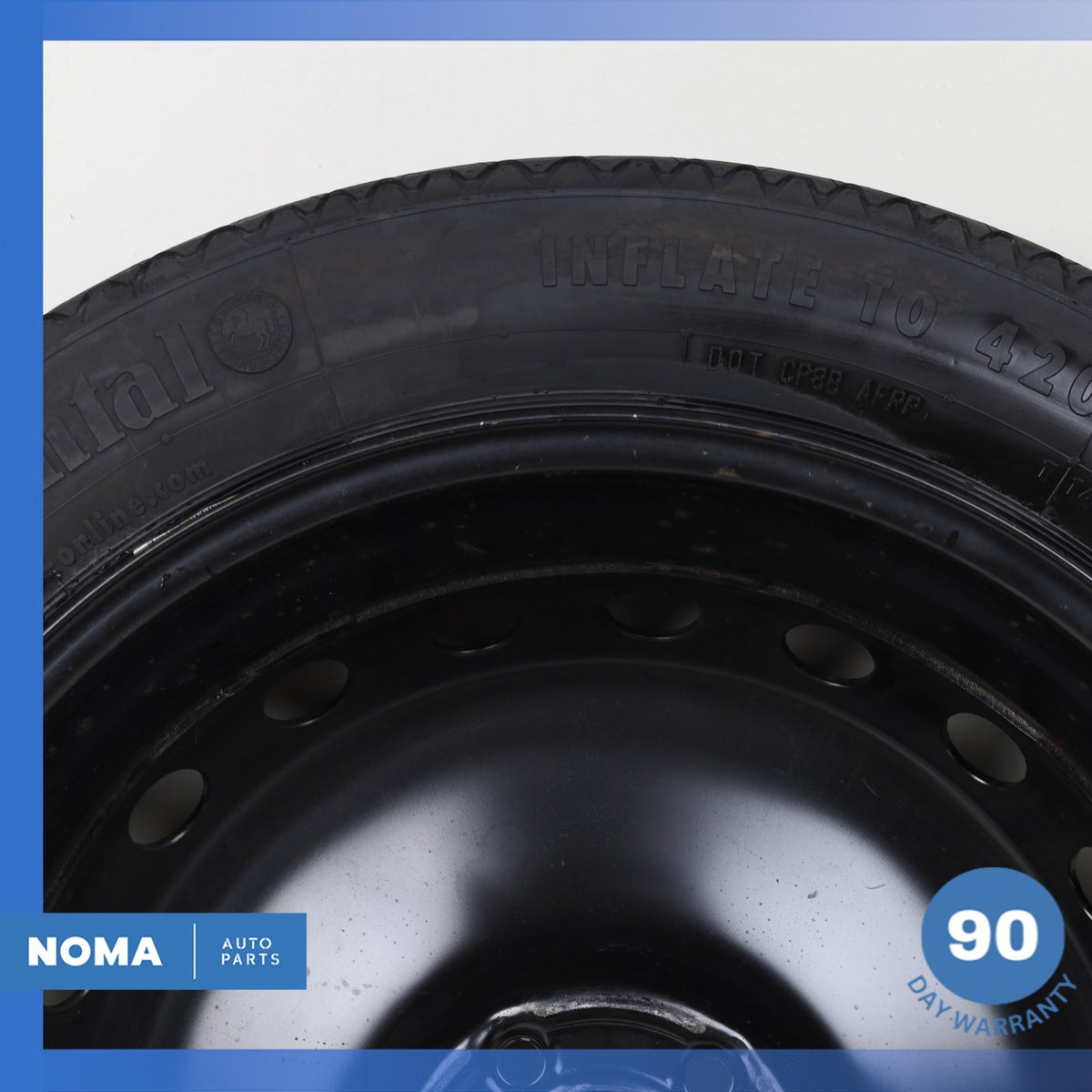 00-06 Jaguar X100 XKR XK8 Emergency Spare Tire Wheel Donut Rim 145 80 18" OEM - photo 13