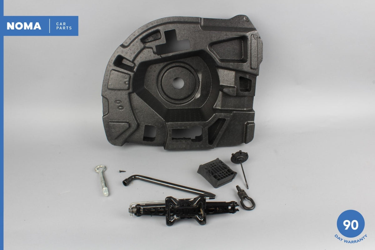 10-15 Jaguar X351 XJ XJL Trunk Spare Tire Emergency Tool Kit Foam Holder OEM - photo 6
