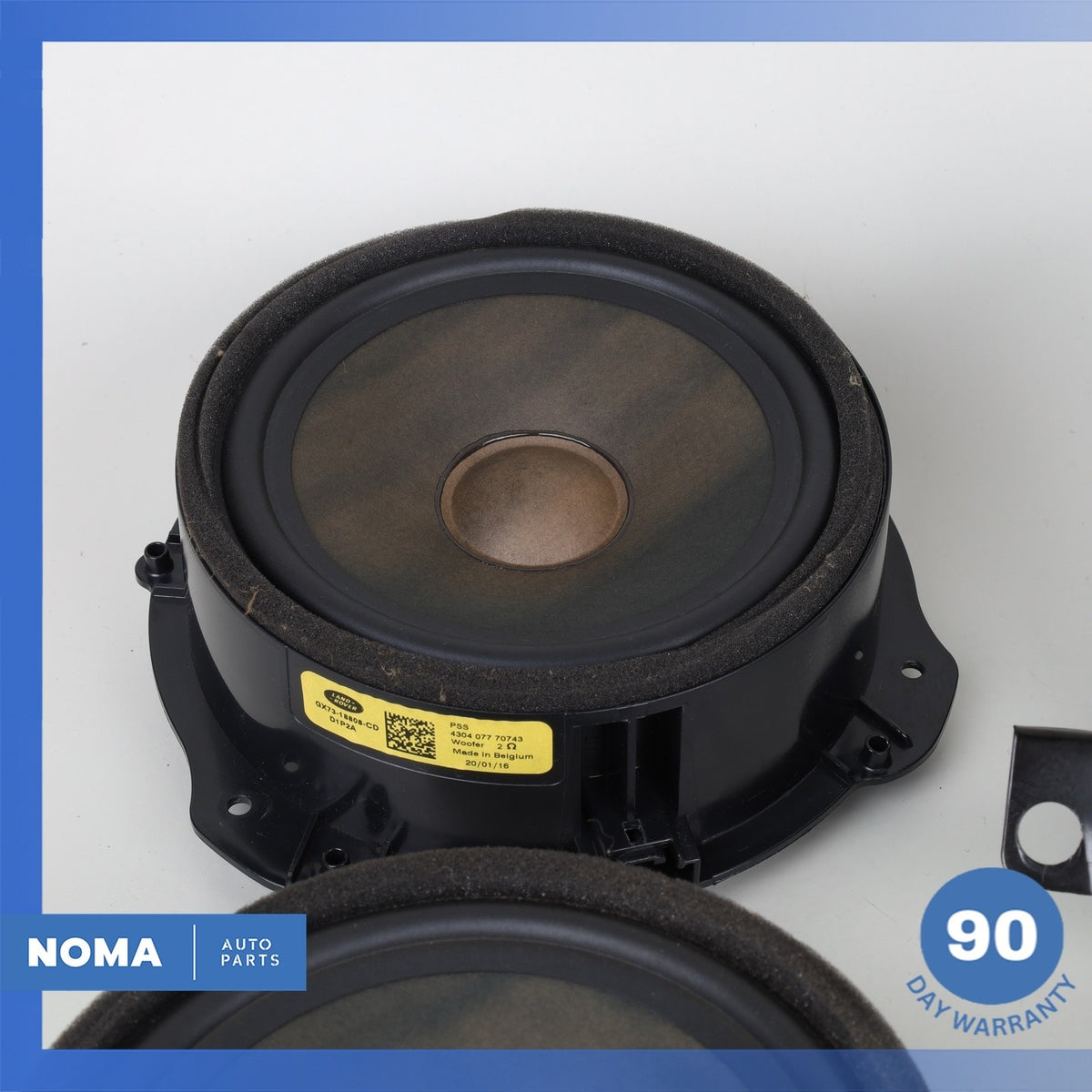 16-23 Jaguar X260 XF XE Front & Rear Meridian Premium Speaker Subwoofer Set OEM - photo 3