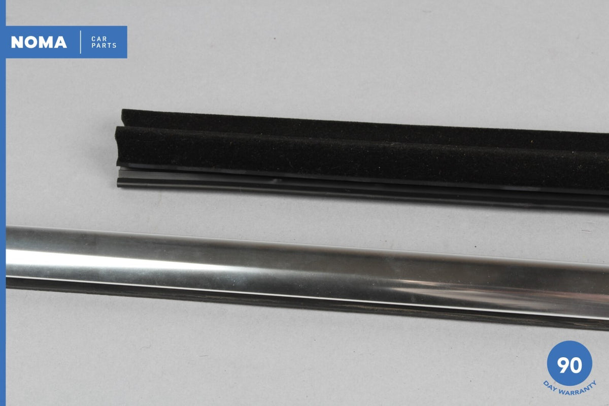 00-08 Jaguar S-Type X204 Rear Right Passenger Side Door Window Seal Set of 2 OEM - photo 5