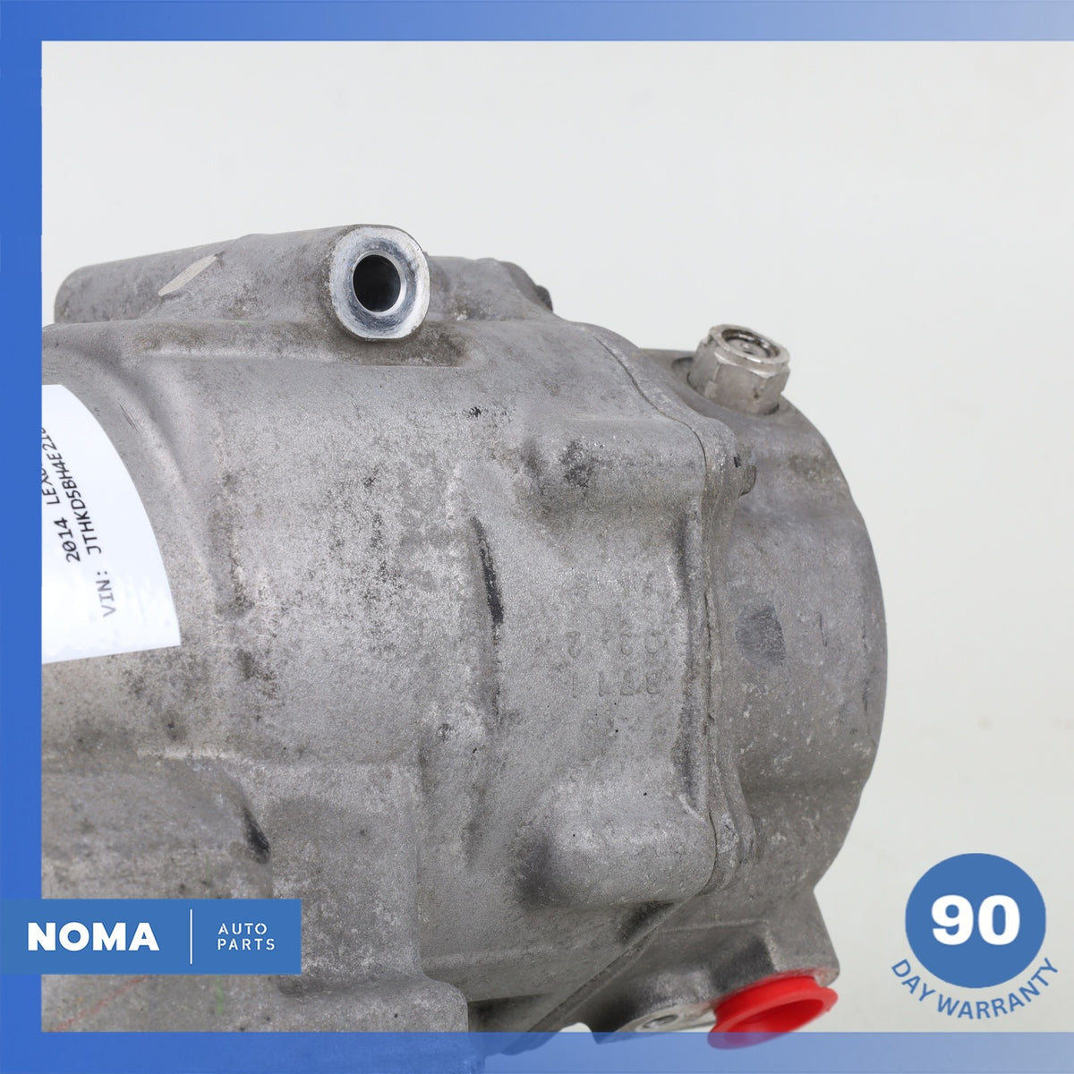 11-18 Lexus ZWA10 CT200h Prius Hybrid Electric AC A/C Air Compressor OEM - photo 6