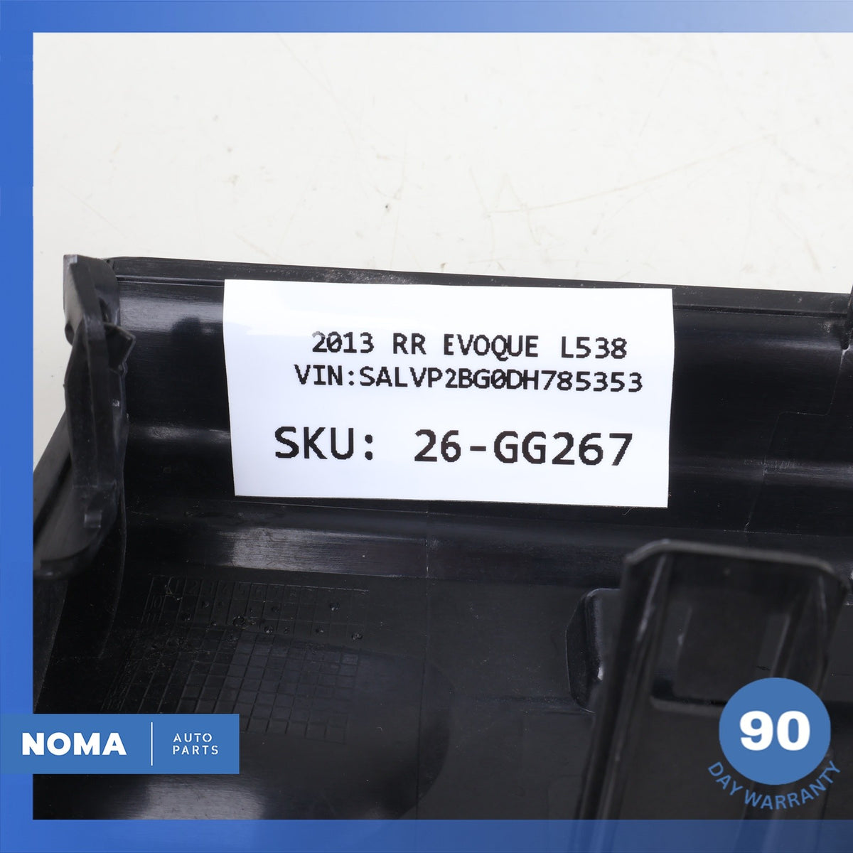12-19 LR Range Rover Evoque L538 Front Left Driver Side Fender Grille Grill OEM - photo 8