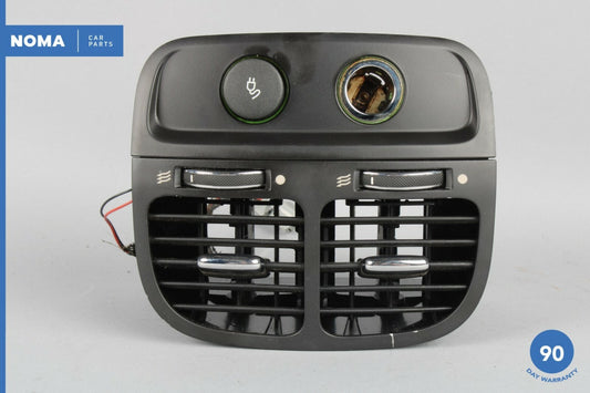 04-09 Jaguar XJ8 XJR VDP X350 Rear Center Console A/C Vent w/ Power Outlet OEM - photo 1