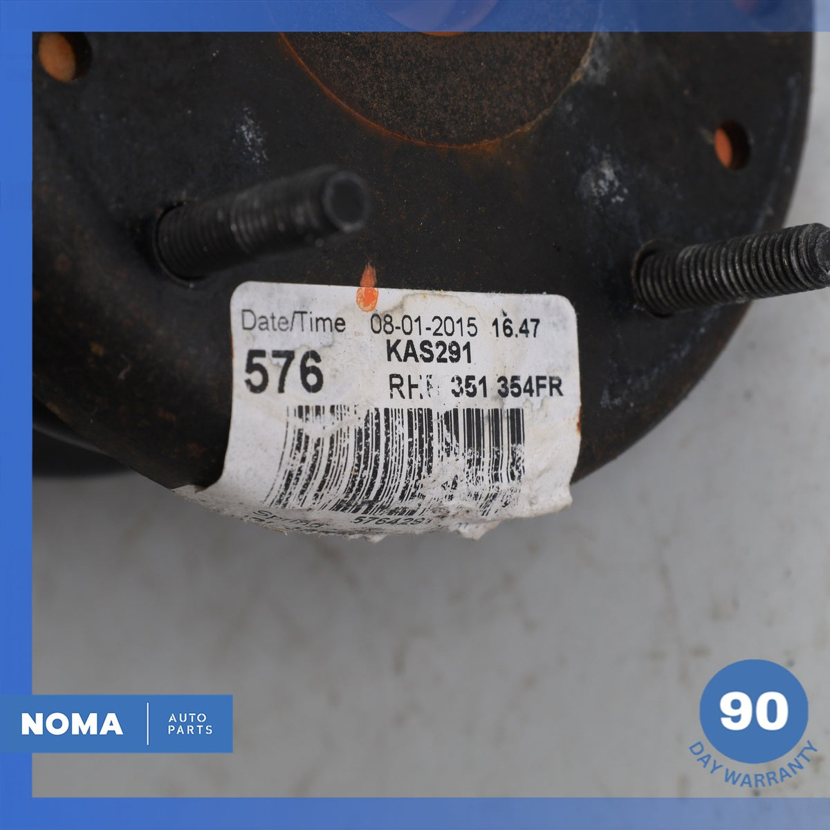13-15 Jaguar X250 XF 2.0L Rear Right or Left Side Shock Absorber Coil Strut OEM - photo 4