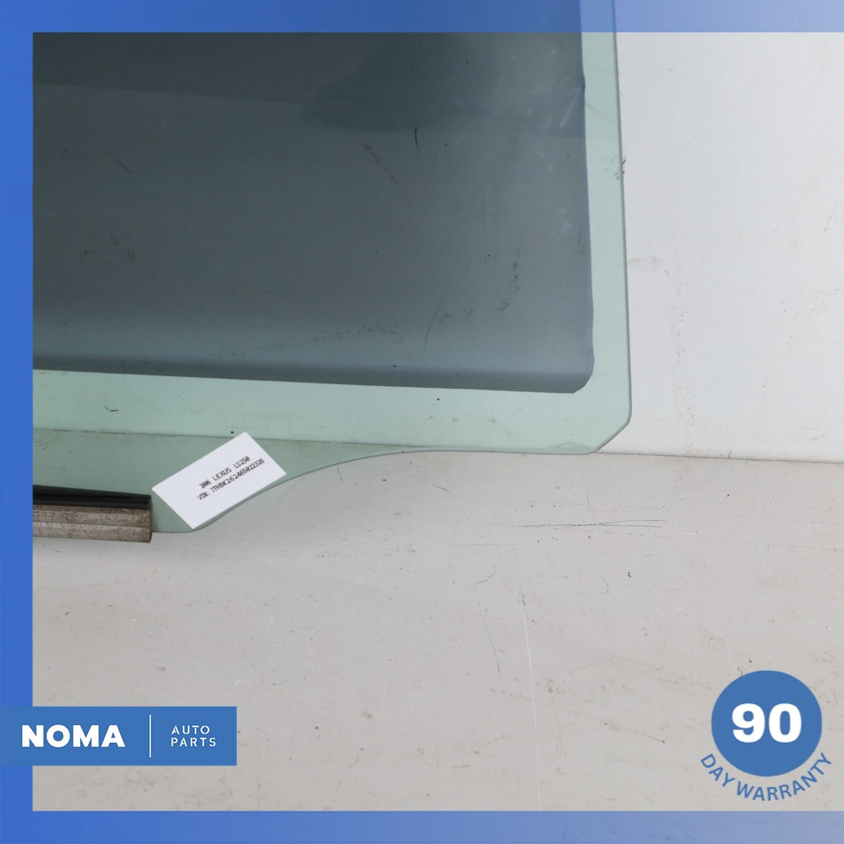06-10 Lexus GSE20R IS250 IS350 Rear Right Passenger Side Door Window Glass OEM - photo 7