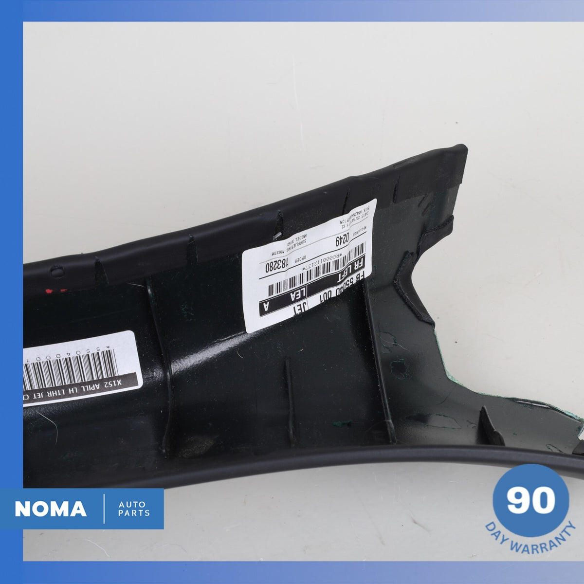 14-24 Jaguar X152 F-Type Coupe Left Driver A Pillar Cover Trim Black OEM - photo 10