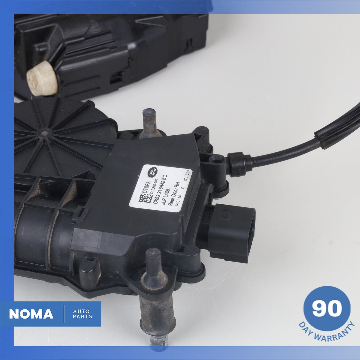 13-17 LR Range Rover Sport L494 Rear Right Door Lock Actuator w/ Bracket OEM - photo 6