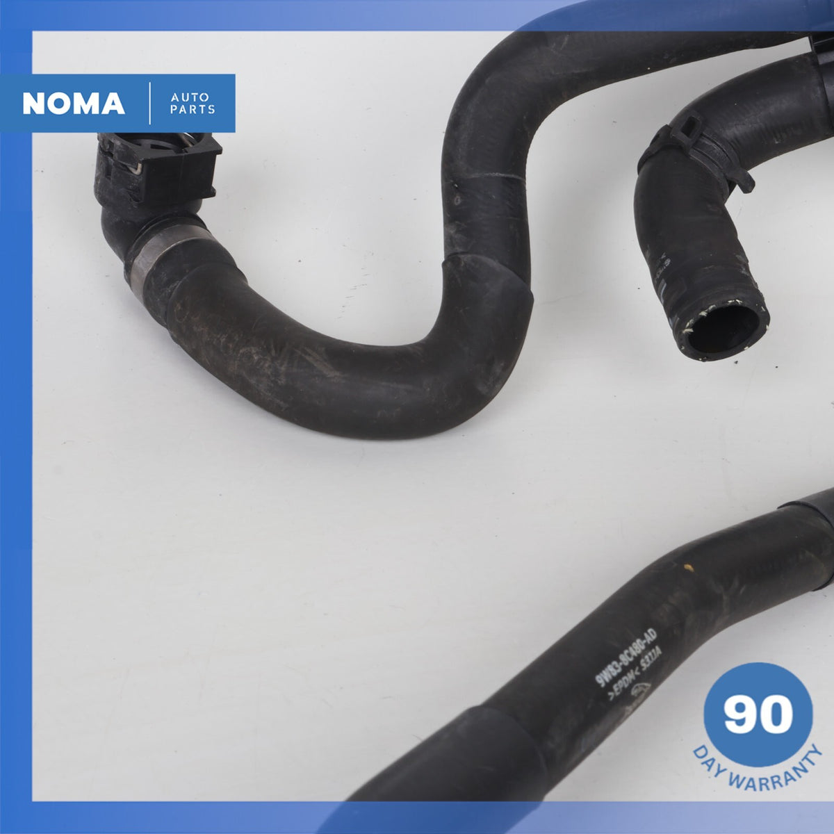 2017 Jaguar X152 F-Type Supercharger Intercooler Hose Tube Pipe Set OEM 31k - photo 9