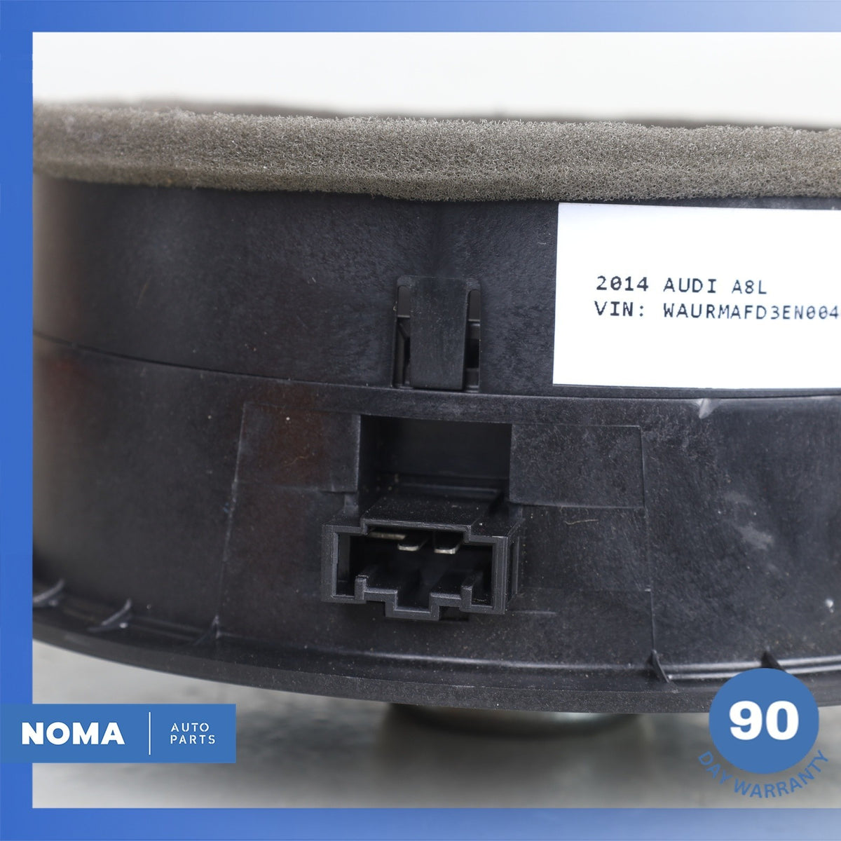 2014 Audi D4 A8 Rear Left or Right Door Speaker Loudspeaker Bose Set of 2 OEM - photo 7
