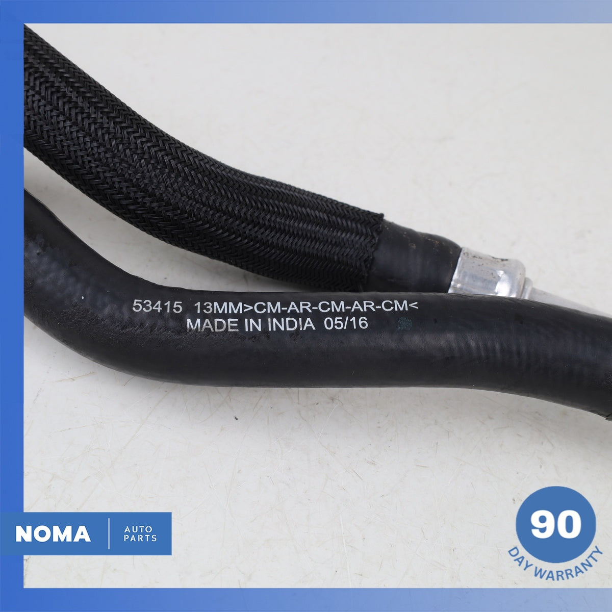 16-20 Jaguar X760 XE 2.0L Automatic Transmission Oil Cooler Hose Line Set OEM - photo 8
