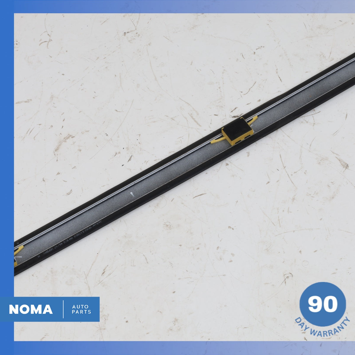 17-23 Jaguar X761 F-Pace Left Side Roof Drip Rail Door Upper Molding OEM - photo 10