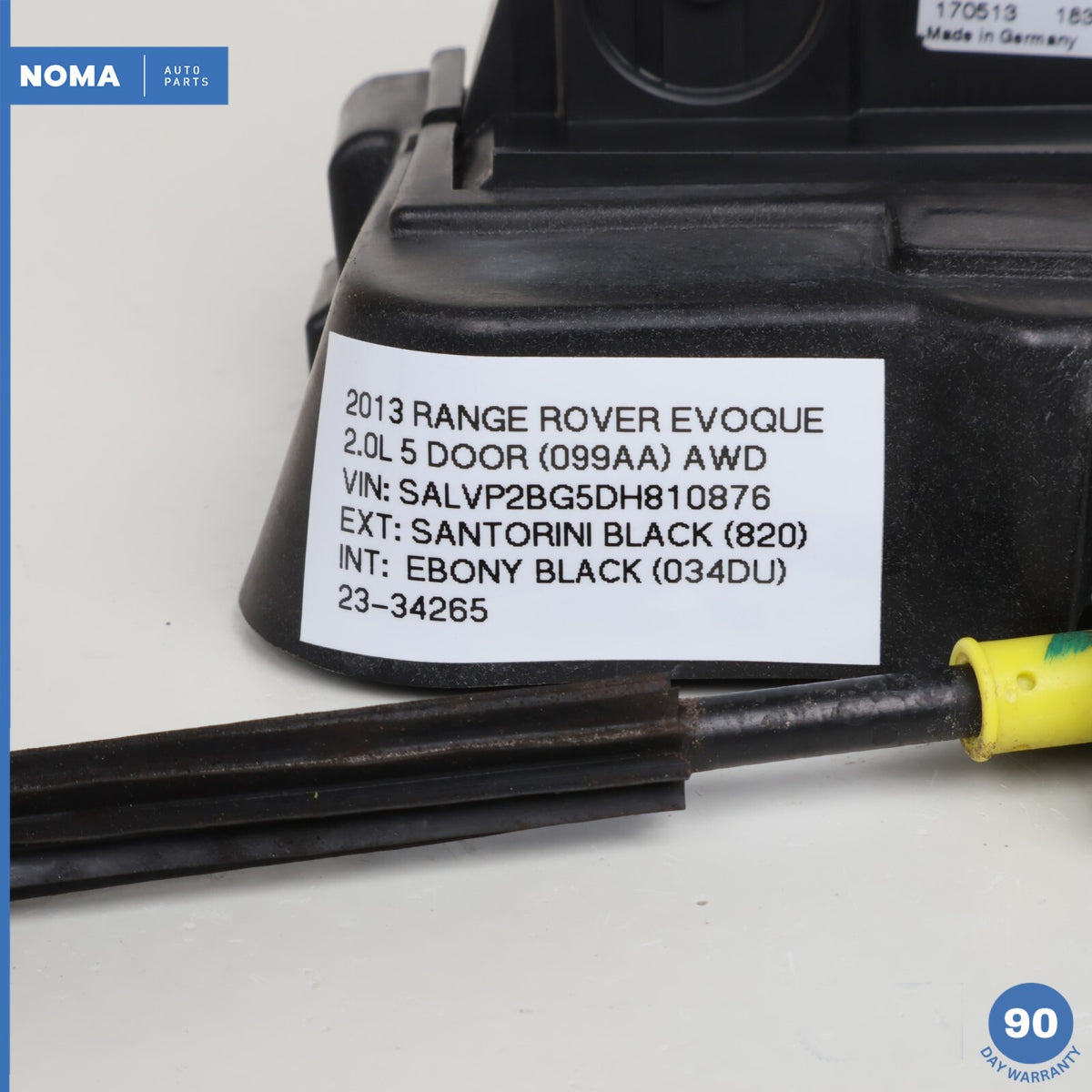 12-19 Range Rover Evoque L538 Front Right Side Door Latch Lock 8X2A21812BC OEM - photo 16