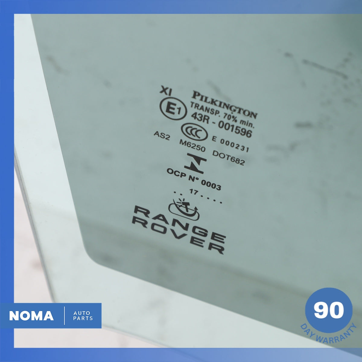 14-22 LR Range Rover Sport L494 Front Right Door Window Glass LR043944 OEM - photo 10