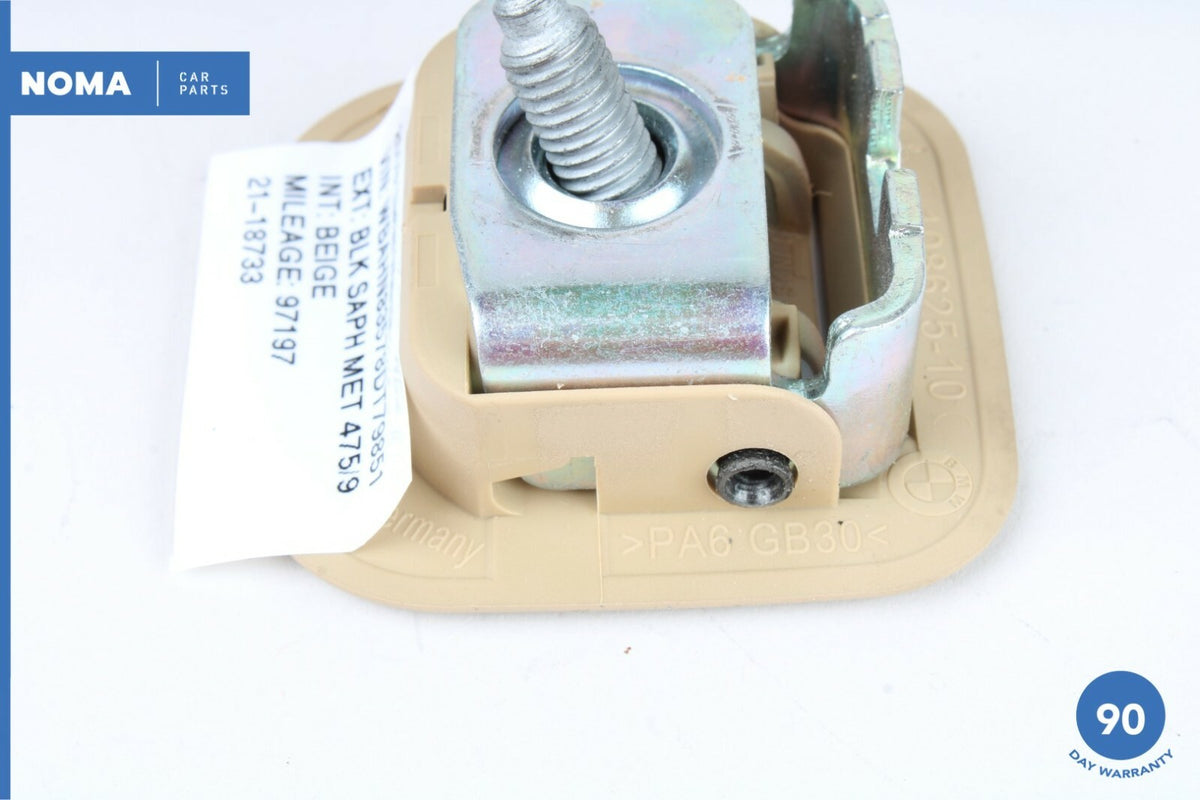 02-08 BMW 750Li E66 Rear Deck Child Seat Tie Down Hook 7129284 Beige OEM - photo 4