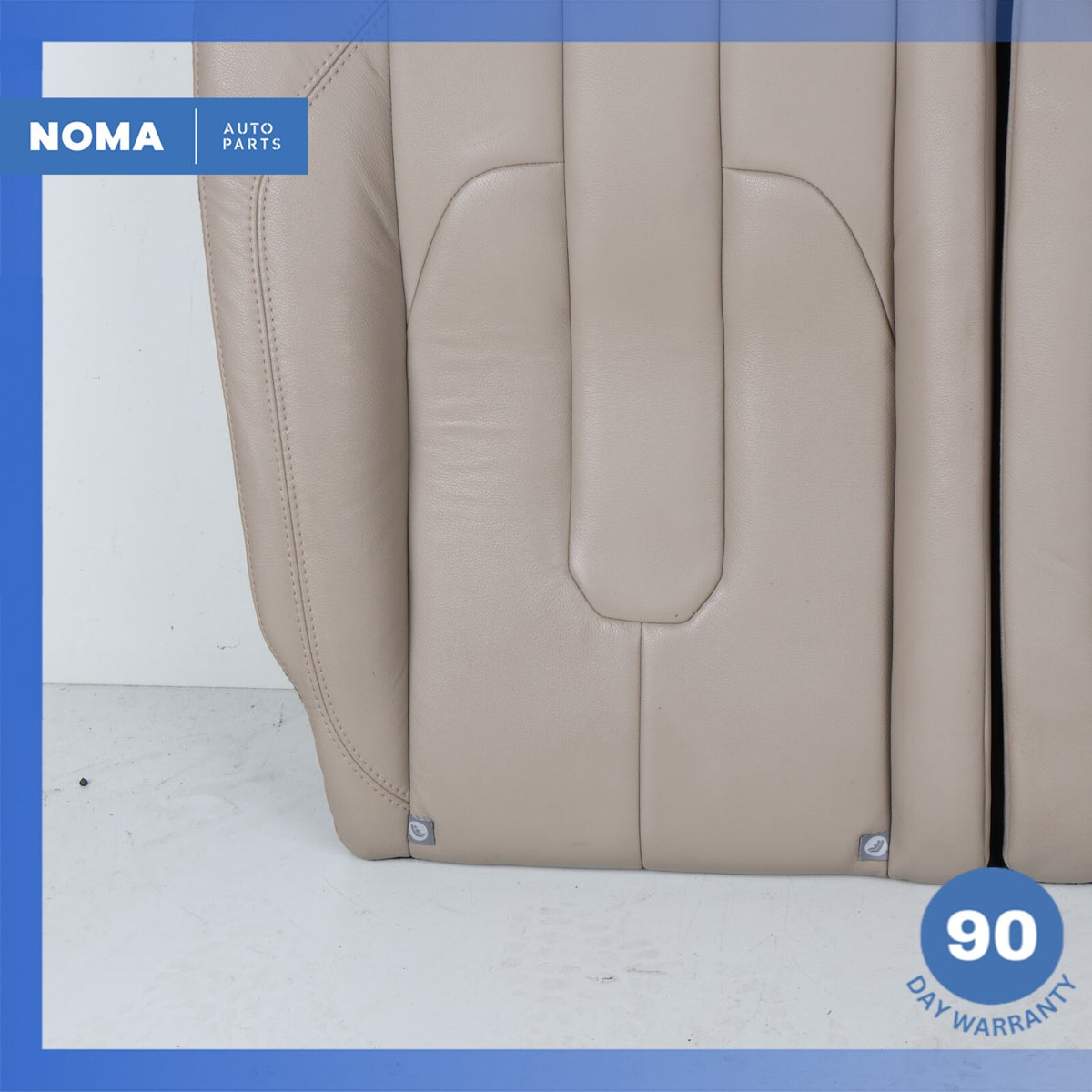 12-15 Range Rover Evoque L538 Rear Left & Right Upper Seat Cushion Set Beige OEM - photo 6