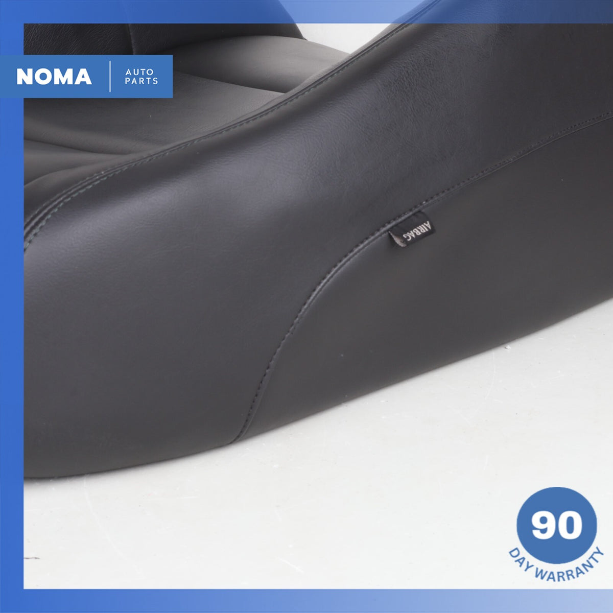 04-09 Jaguar X350 XJR Front Right Passenger Top Upper Seat Cushion Black OEM - photo 17