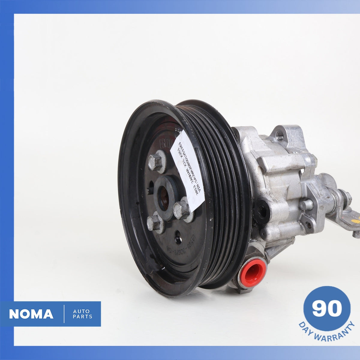10-19 Jaguar X351 XJ 3.0L 5.0L Power Steering Pump Assembly 8W833A674AB OEM - photo 4