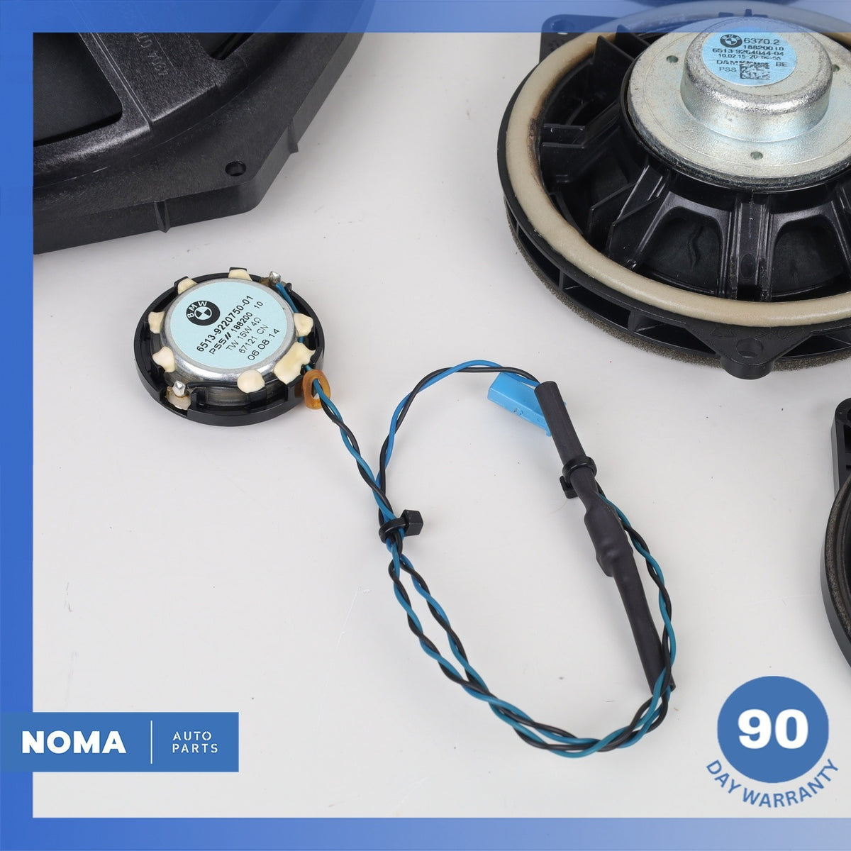 12-18 BMW F30 328i 320i Hi-Fi Interior Speaker Tweeter Loudspeaker Set OEM - photo 18
