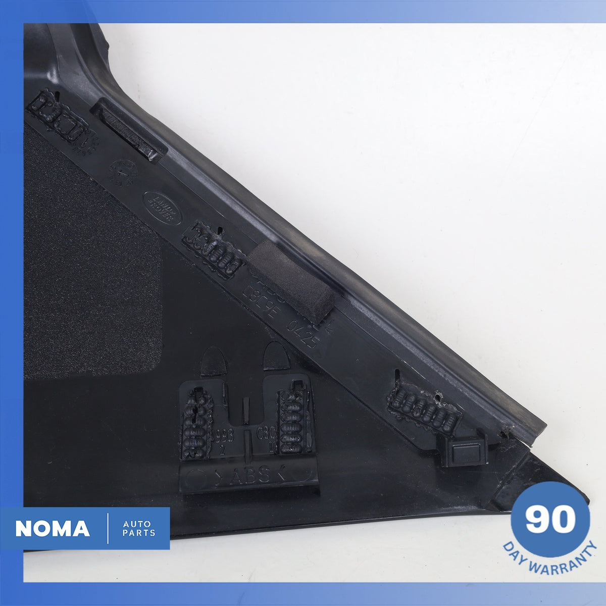 12-13 LR Range Rover Evoque L538 Rear Left Driver Exterior D-Pillar Molding OEM - photo 10