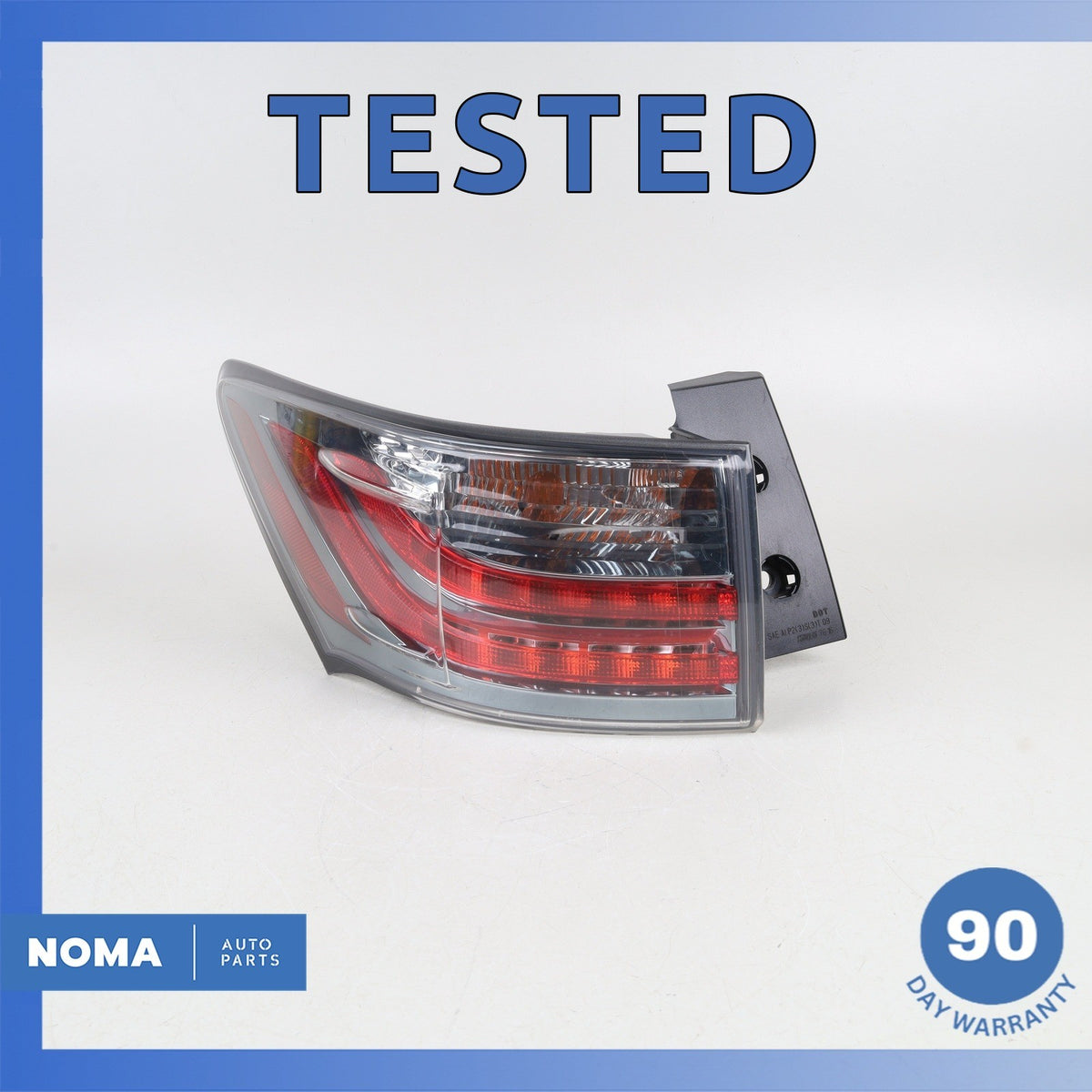 14-17 Lexus ZWA10 CT200h Rear Left Outer Taillight Tail Light Lamp OEM - photo 1