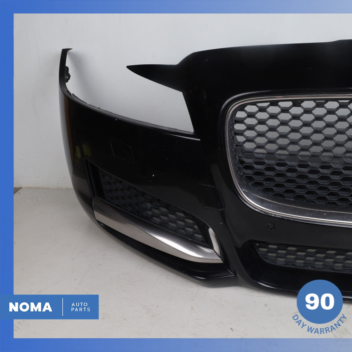16-20 Jaguar X260 XF Front Bumper Cover Panel Assembly Black OEM - photo 11